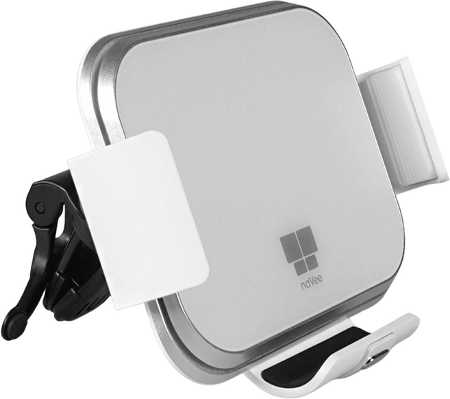 폴드7 차량용 무선충전 거치대 송풍구 대시보드 풀셋 + 시거잭 고속충전기, 화이트, 무선충전거치대