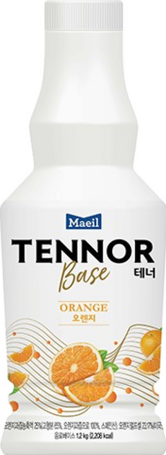 매일유업 테너베이스 농축액 오렌지 1.2Kg, 1개, 1.2L, 1개