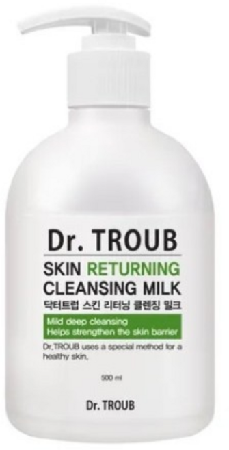 시드물 닥터트럽 스킨 리터닝 저자극 클렌징 밀크, 500ml, 1개