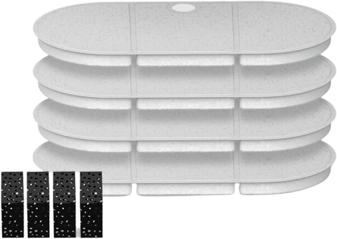 헤이홈 깨끗하게 5중필터 펫 정수기 전용 필터 4개입, 1개