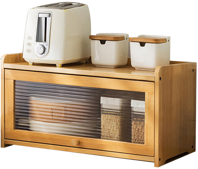 원목 선반장 주방 미니 수납장 식탁 위 수납 정리대 양념 선반, 1단 소형