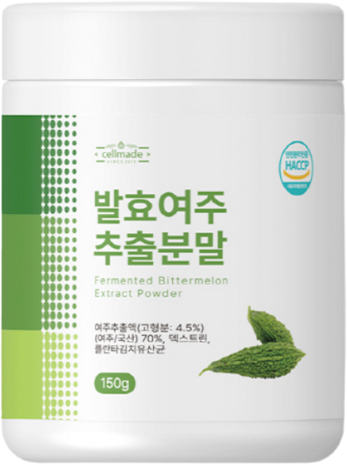 100% 국내산 여주가루 발효여주분말 여주가루 계량스푼 HACCP 여주 추출물 분말, 4박스, 150g