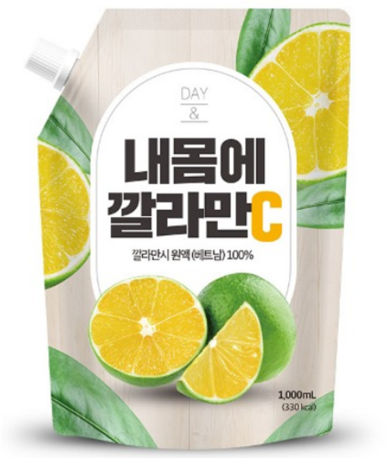 데이앤 내몸에 깔라만시 1L, 1개