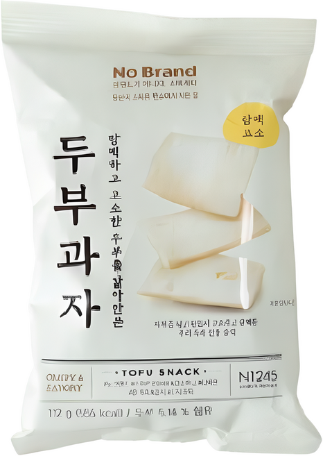 노브랜드 두부과자 112g, 8개