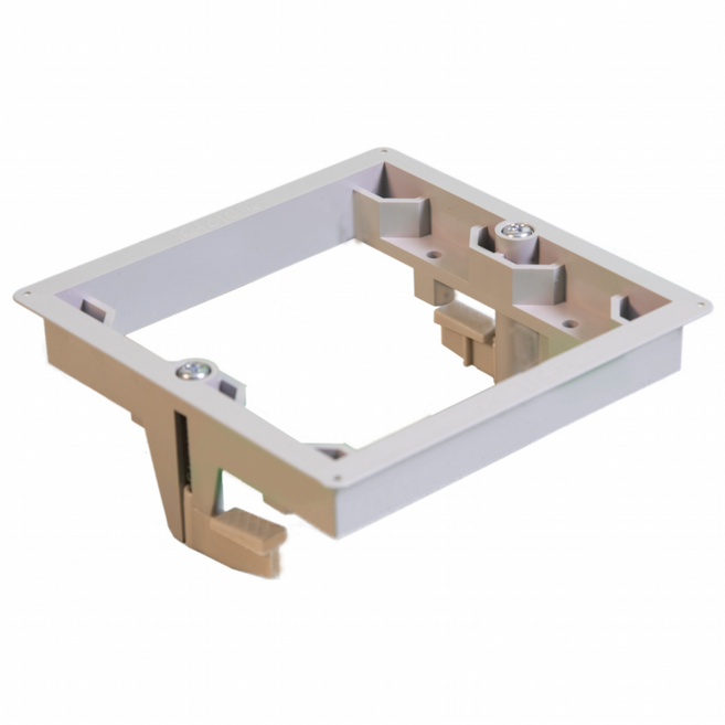 케이가젯[본사직영] QS01-2P 4구용 석고보조대 특허품 매입서포트 석고보드 콘센트 스위치 배선기구 낱개판매 낱개 1개가격, 1개