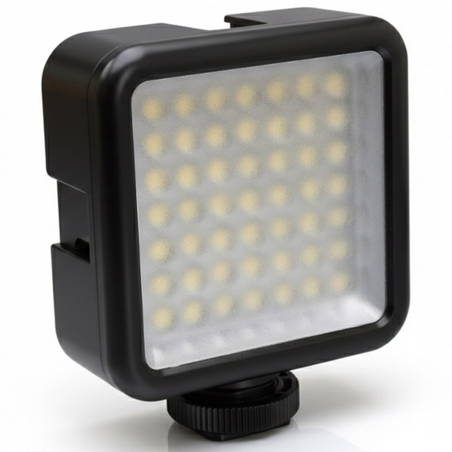 KL-149B 모바일 카메라 촬영 미니 LED 라이트 (브이로그 유튜브 조명 및 여행 캠핑 보조등), 1개