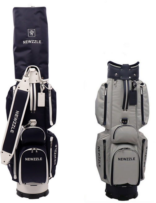 뉴즐 심플 클래식 경량 캐디백, 그레이