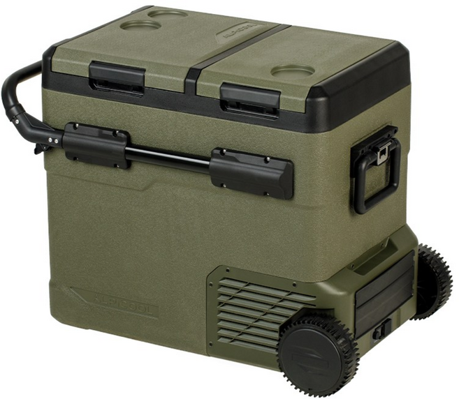 알피쿨 캠핑냉장고 Xultra35, Xultra55_K, 플래티넘 올리브, 55L