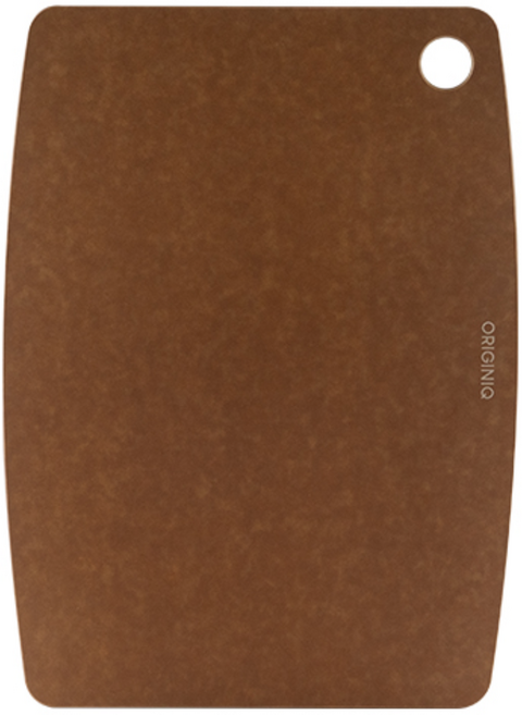오리지니크 원목 나무 압축 도마 플랫논슬립, 월넛, 1개