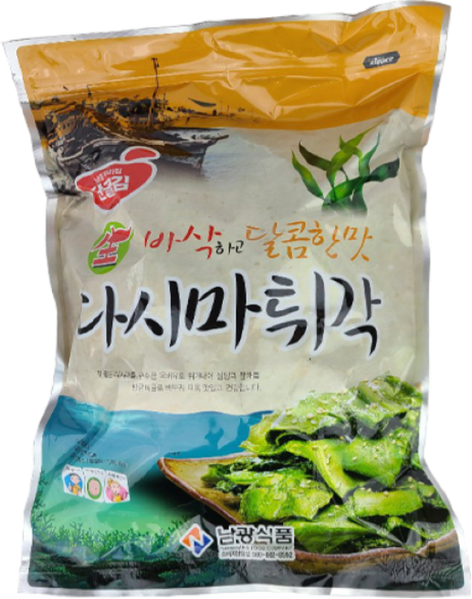 남광식품 바삭하고 고소한 다시마튀각 300g 특별한 밥반찬 술안주 맥주안주, 1개