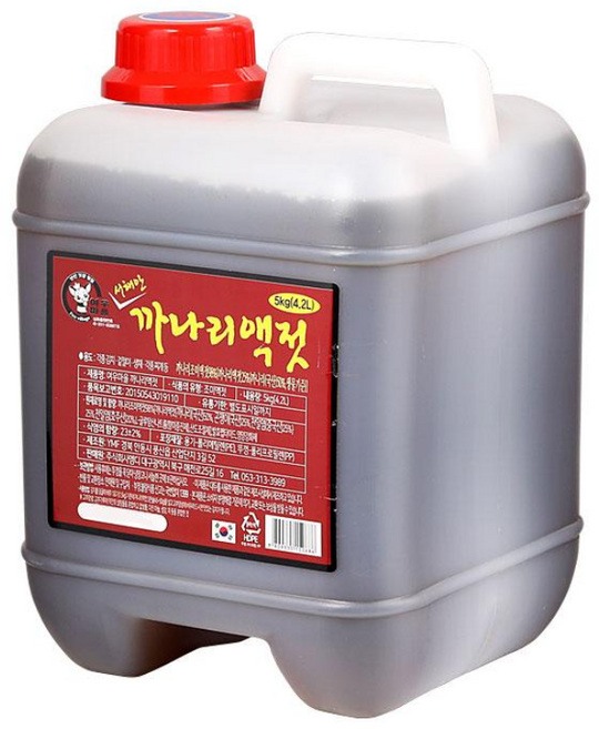 여우마을까나리액젓 5KG엠디, 1개, 5kg