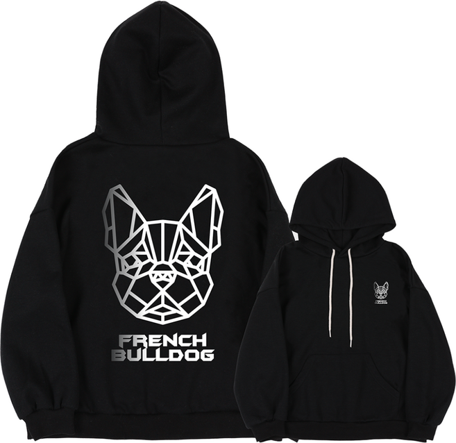 [국내생산] 마고주니어 그라데이션 불독 오버핏 후드 티셔츠 [키 120 130 140 150 160]