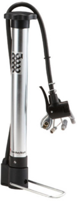 삼천리자전거 알루미늄 펌프 소, 실버, 1개