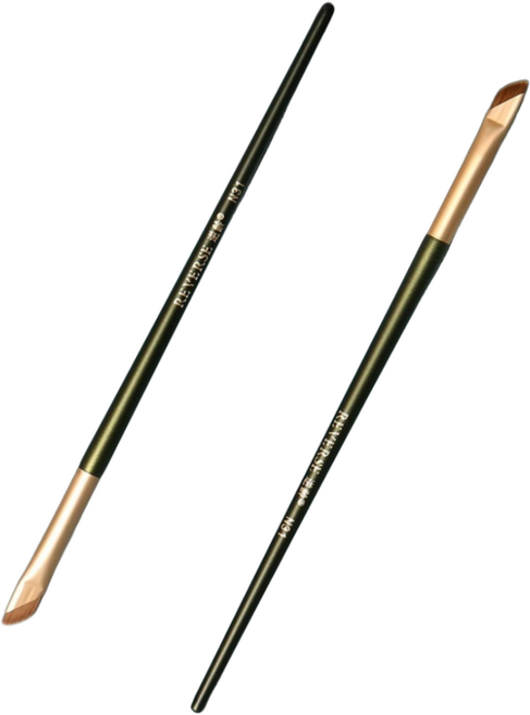 초슬립 아이라이너브러쉬 완벽라인 연출, 1개, 그린