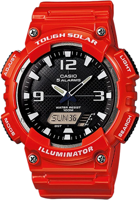 카시오 지샥 남자여자공용 학생 군대군인군용 솔라쿼츠 전자 손목 방수스포츠 시계 6종