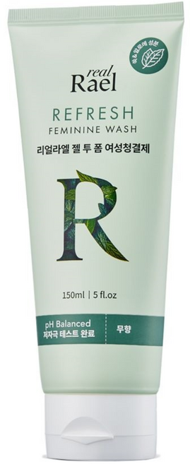 리얼라엘 젤 투 폼 여성청결제, 1개, 150ml
