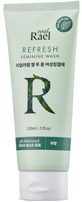 리얼라엘 젤 투 폼 여성청결제, 1개, 150ml - 쿠팡
