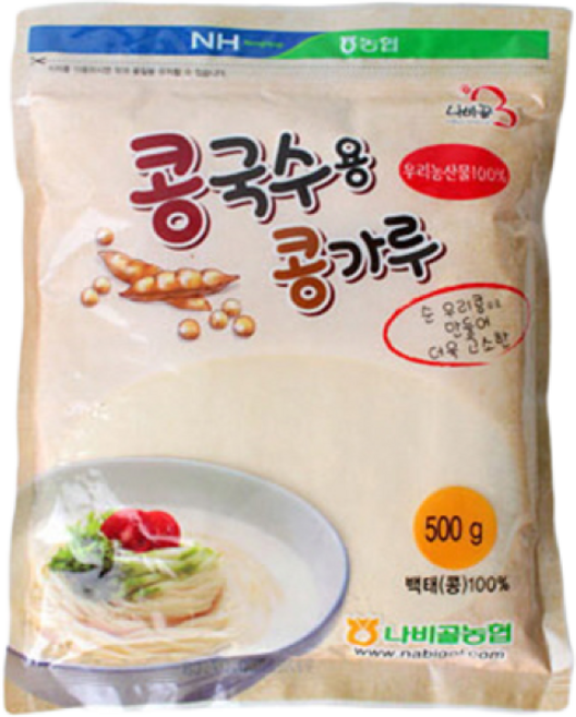 [나비골농협] 함평 100% 국내산 콩국수용 콩가루, 1개, 500g