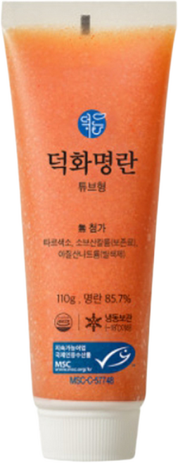 덕화명란 명란튜브 오리지날 110g, 1개