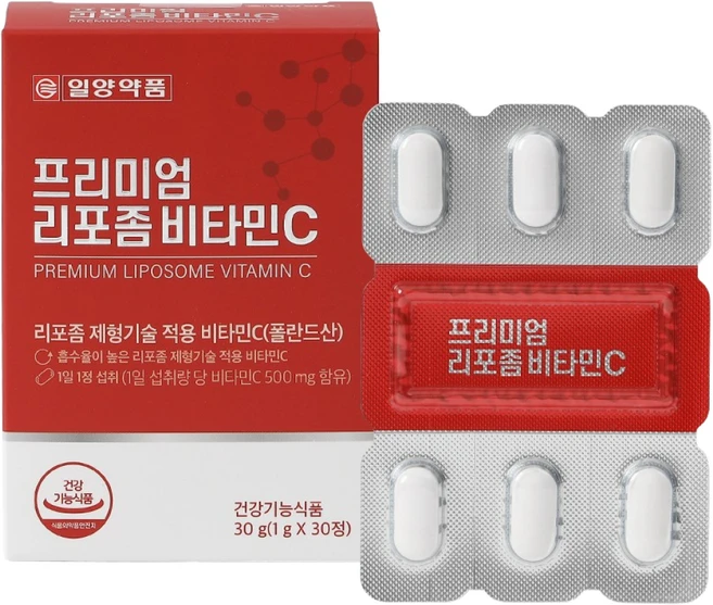 일양약품 프리미엄 리포좀 비타민C, 1개, 30정 - 쿠팡