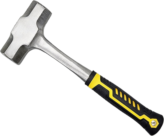 Owete 신형 다용도 무진동 일체형 함마망치, 1개, 3LB(1.56KG)