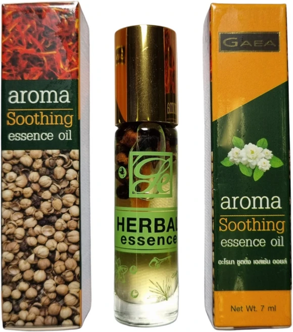 태국 허브 야몽스틱 가이아 아로마 야몽오일 gaea, 7ml, 8개 - 쿠팡