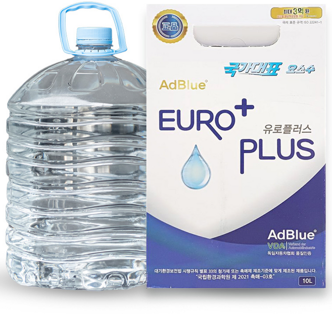 티켐유로플러스 요소수(자바라 포함), 1개, 10L