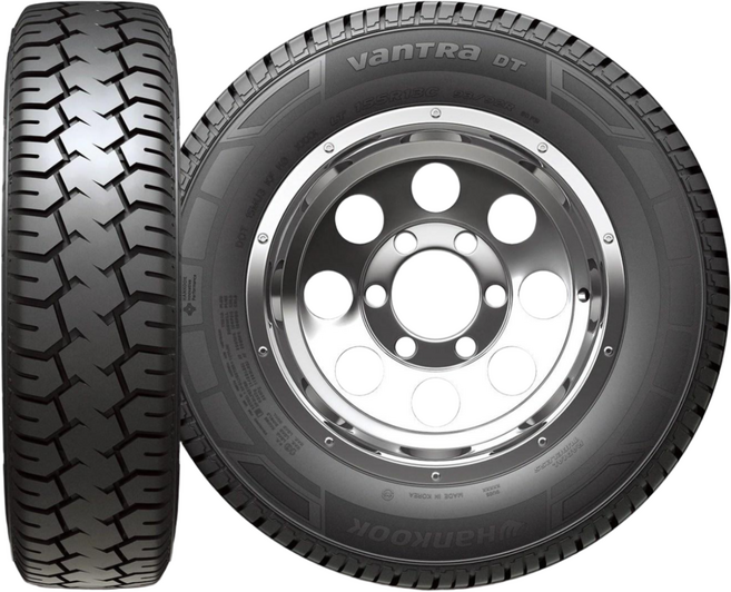 한국타이어155 13 10PR 포터2 봉고3 1톤 화물차 뒤타이어 광폭사이즈 밴트라DT DU05 15513 10PR, 장착 미포함, 1개