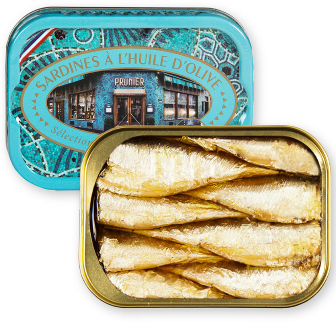 프루니에 정어리 인 올리브오일, 1개, 115g