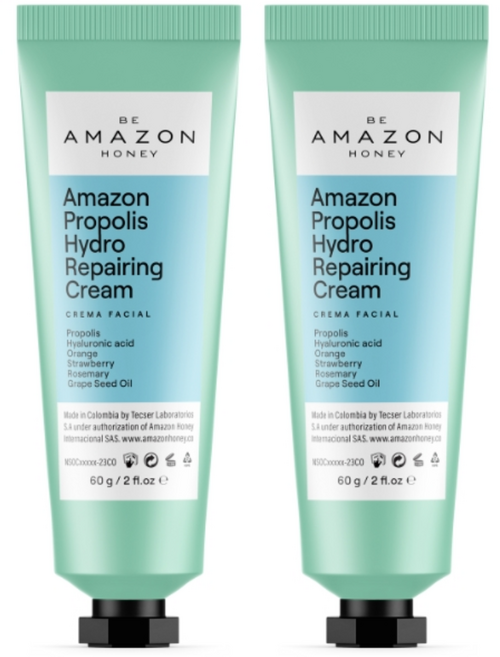 [피지분비조절 검증완료] 아마존허니 아마존 프로폴리스 수분크림 지성 수부지 얼굴 기름 관리 개기름 피부 로션 추천, 2개, 60ml