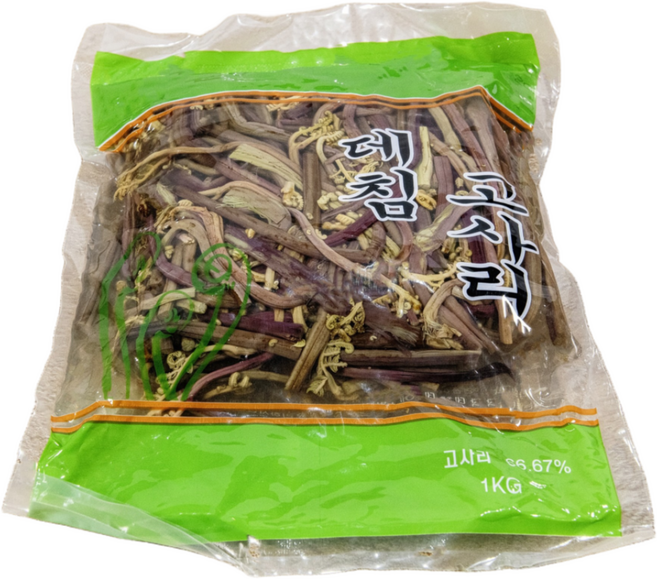 명절 제삿상 육개장 비빔밥 데침고사리1kg, 1개