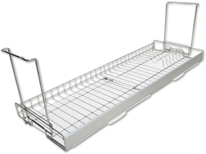 철물의민족 알루미늄 클래식 800 스텐 접이식 식기건조대, 1개