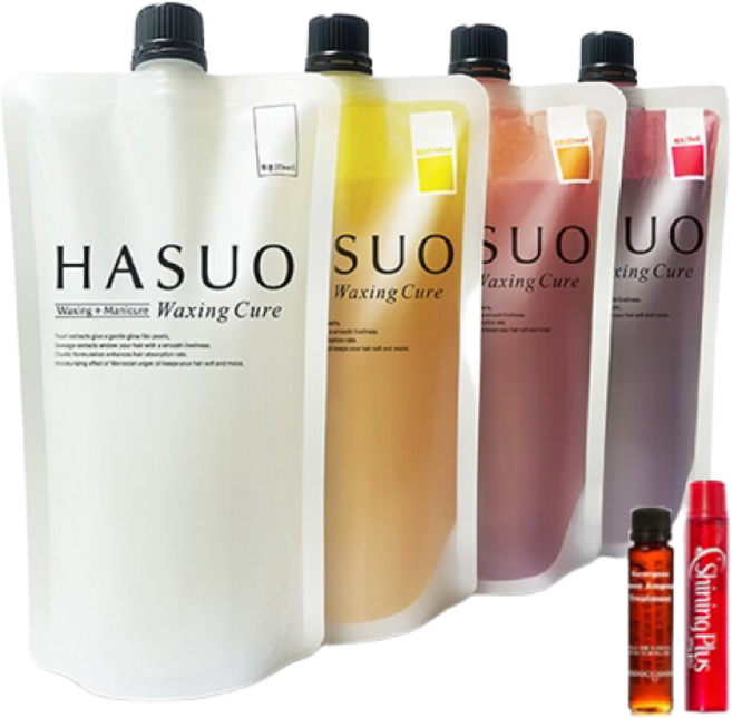 하수오 헤어용 왁싱큐어 500g, 라이트브라운, 1개