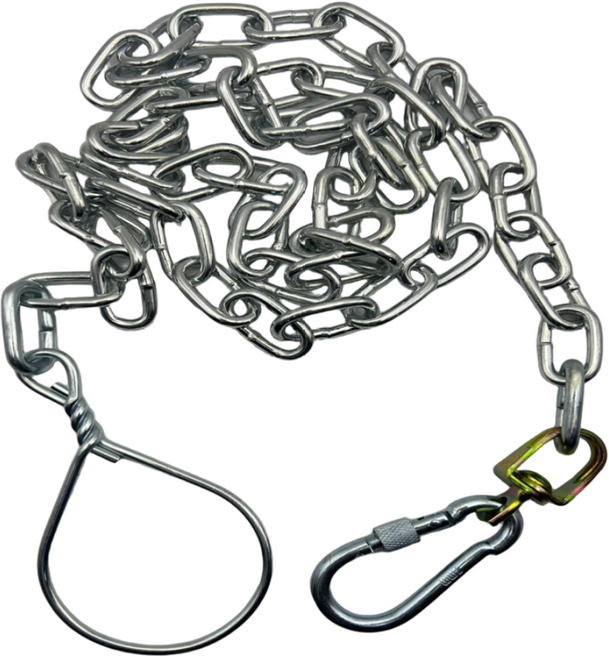 체인개줄 쇠사슬개줄 철개줄, 1개, A타입 6mm*1.5M