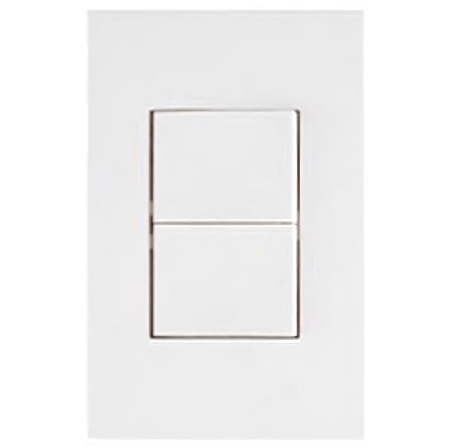 서울산전 DIA 배선기구 화이트색상 2구 스위치, 1개