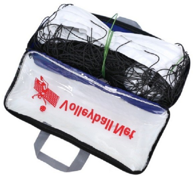 키넬스포츠 6인제 배구네트 배구그물망, 블랙, 1개