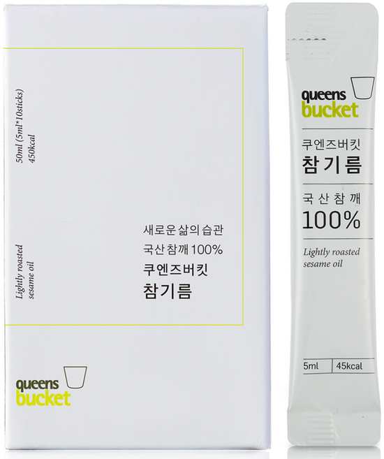 쿠엔즈버킷 참기름, 5ml, 10개