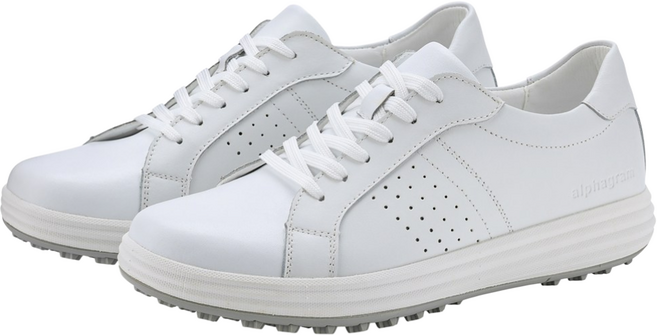 알파그램 천연가죽 스파이크리스 골프화 스니커GF1