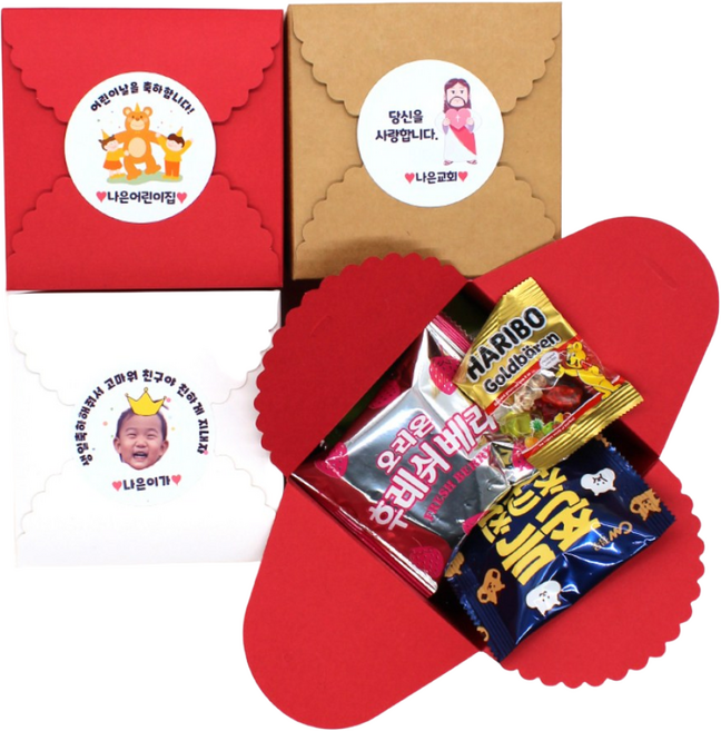 나나박스 맛있는 과자 간식 세트 답례품 모음, 아이들을 위한 미니과자세트, 10개
