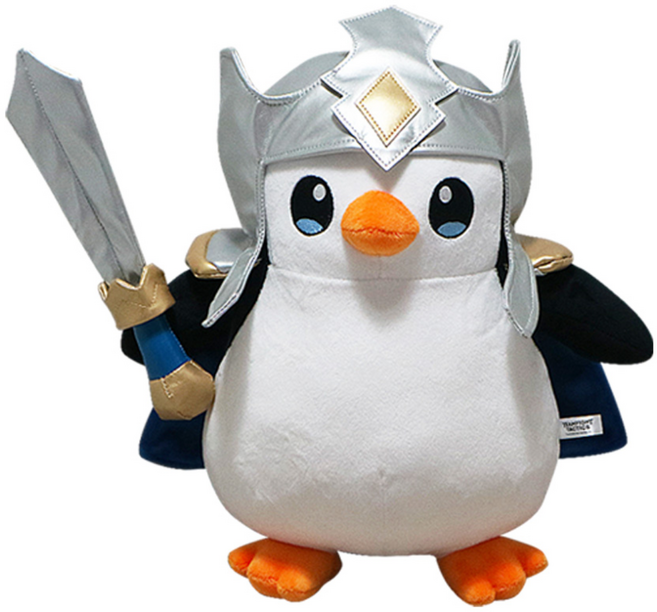 [공식정품] TFT 펭구 중형 인형 2종 30cm / 선물 게임 굿즈 캐릭터 생일 크리스마스 게이밍 어린이날 펭귄, 1개, 02. 펭구 중형인형 Tier3