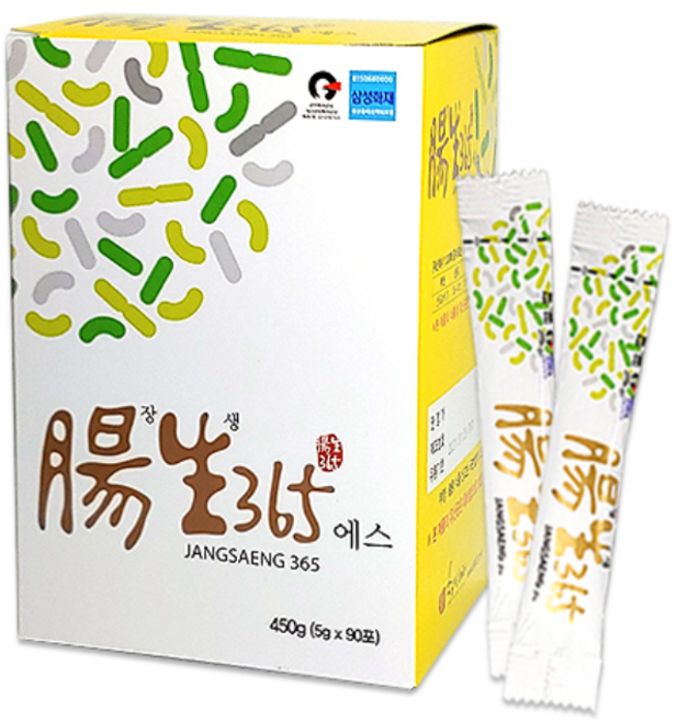 청인나라 장생365 에스 450 90포 식물성 곡물발효 특허 SJP 토종유산균 방부제 무첨가, 450g, 1개
