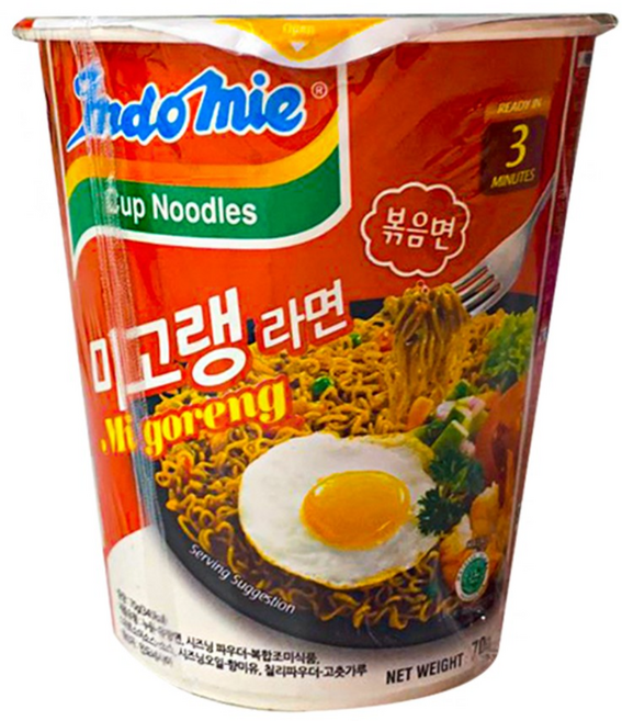 미고랭 컵라면 70g, 1개