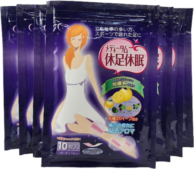 휴족 휴면 10매입 다리 붓기 쿨링 시트 휴식 시간 종아리 부종 다리 파스 발바닥 패치 다리 릴렉스 군인선물 여행필수템, 10매, 7개
