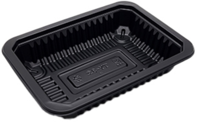 TY 실링용기 바베큐 떡볶이 필름포장 T-3호 (검정) 박스/1200개