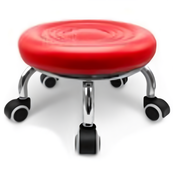 쿠션왕 동글뱅이 의자 레드, 1개, 호호아저씨 레드