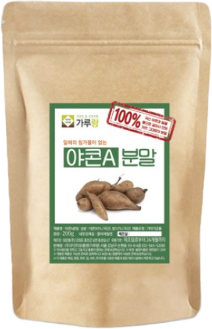 가루랑 가루랑v 100% 국산 야콘A분말 선식 1kg, 1개