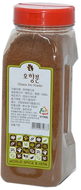 오향 분말 파우더 400g, 1세트