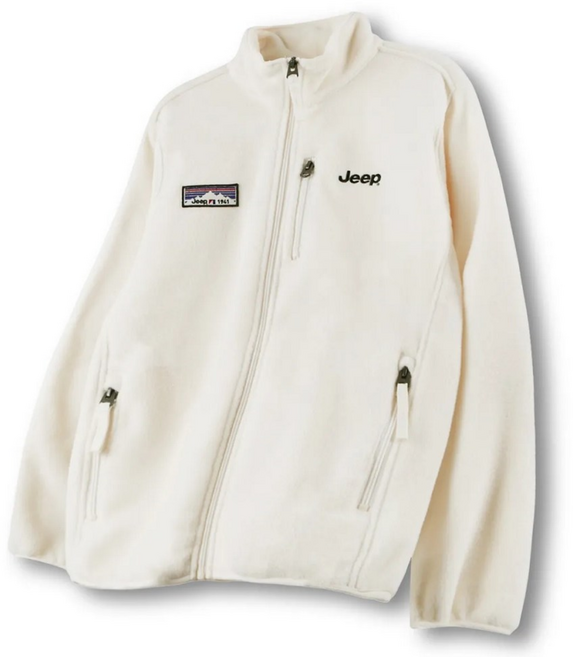 [국내매장판/오늘출발] JEEP 지프 플리스 집업 자켓 남녀공용 아우터 데일리 하프넥 후리스