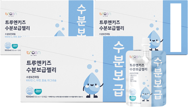 트루엔키즈 수분보급젤리, 10개, 3박스