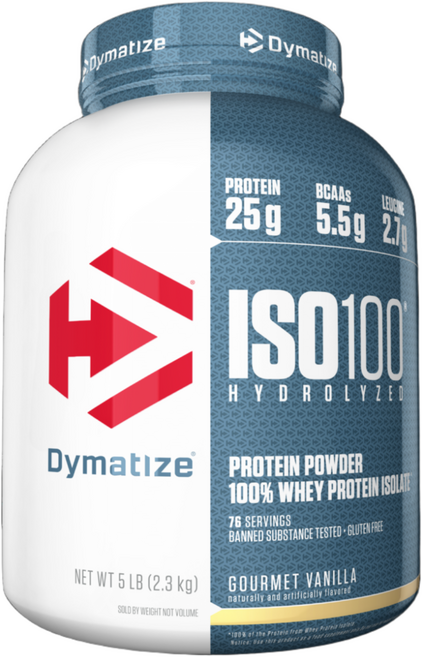 다이마타이즈 ISO100 단백질 웨이 프로틴 고메 바닐라, 2.3kg, 1개
